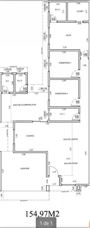 Casa à venda com 3 quartos, 154m² - Foto 2