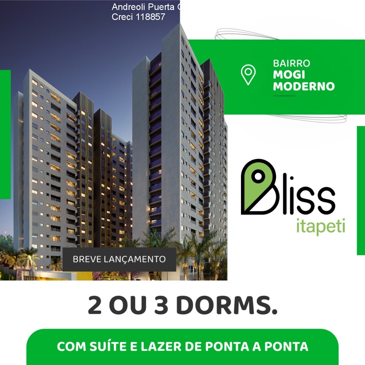 Apartamento à venda com 2 quartos, 55m² - Foto 1