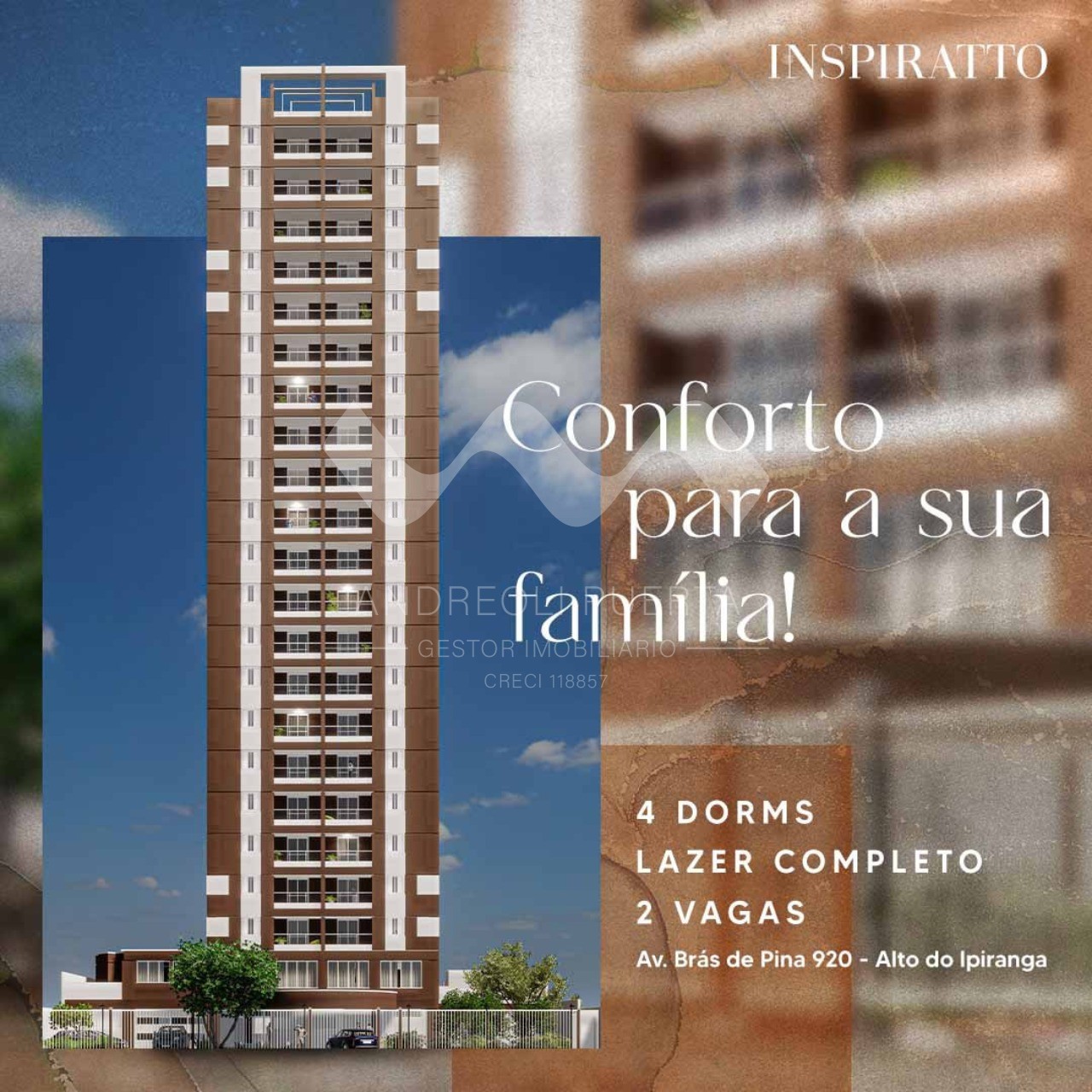 Apartamento à venda com 4 quartos, 118m² - Foto 1