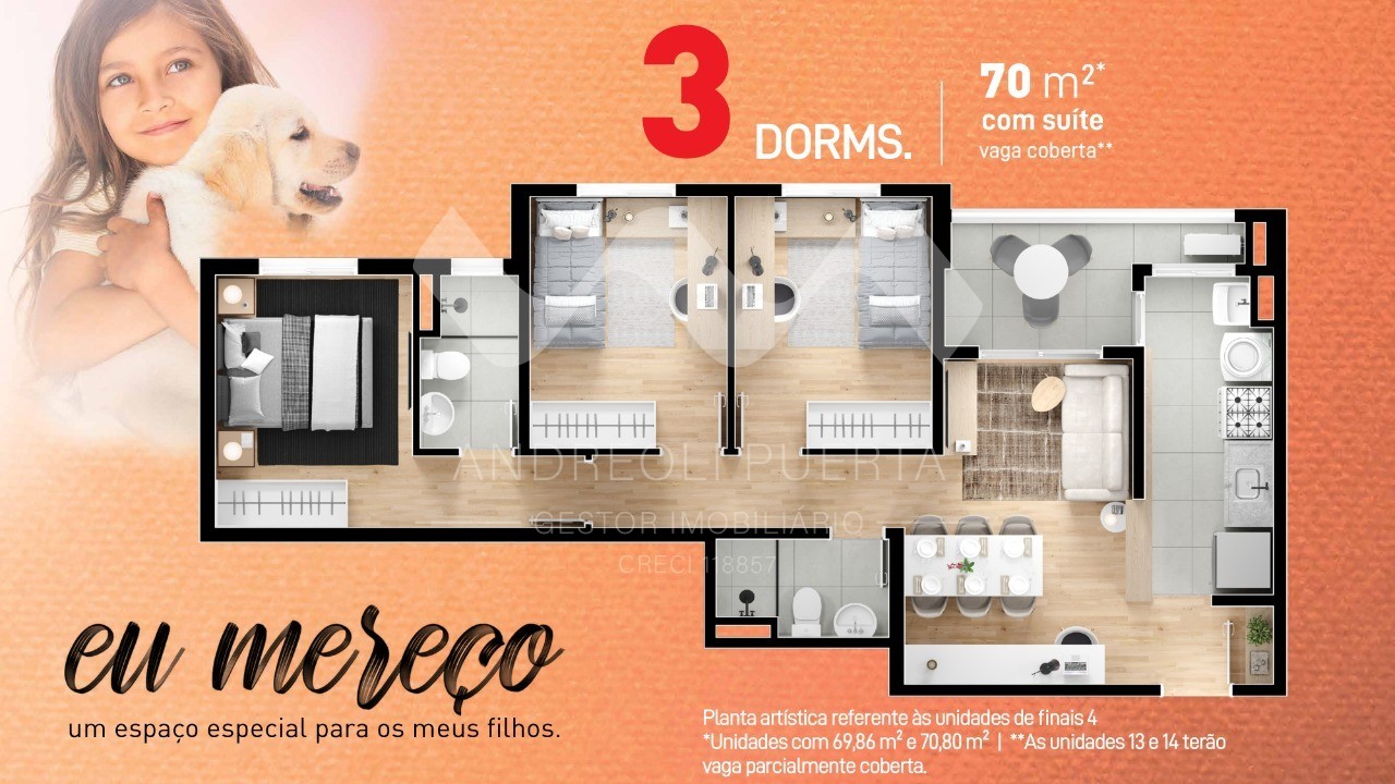 Apartamento à venda com 2 quartos, 53m² - Foto 9