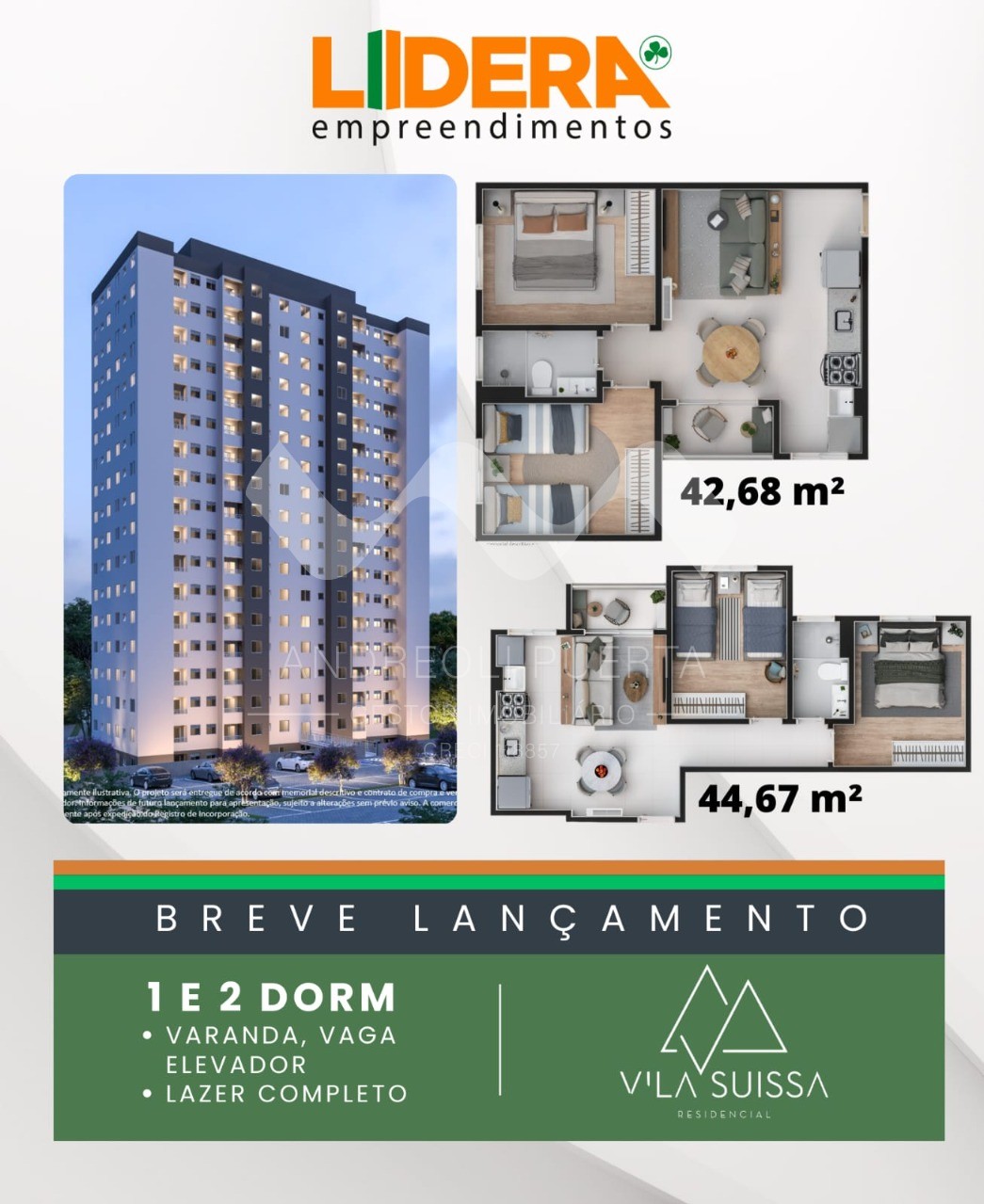 Apartamento à venda com 1 quarto, 35m² - Foto 8