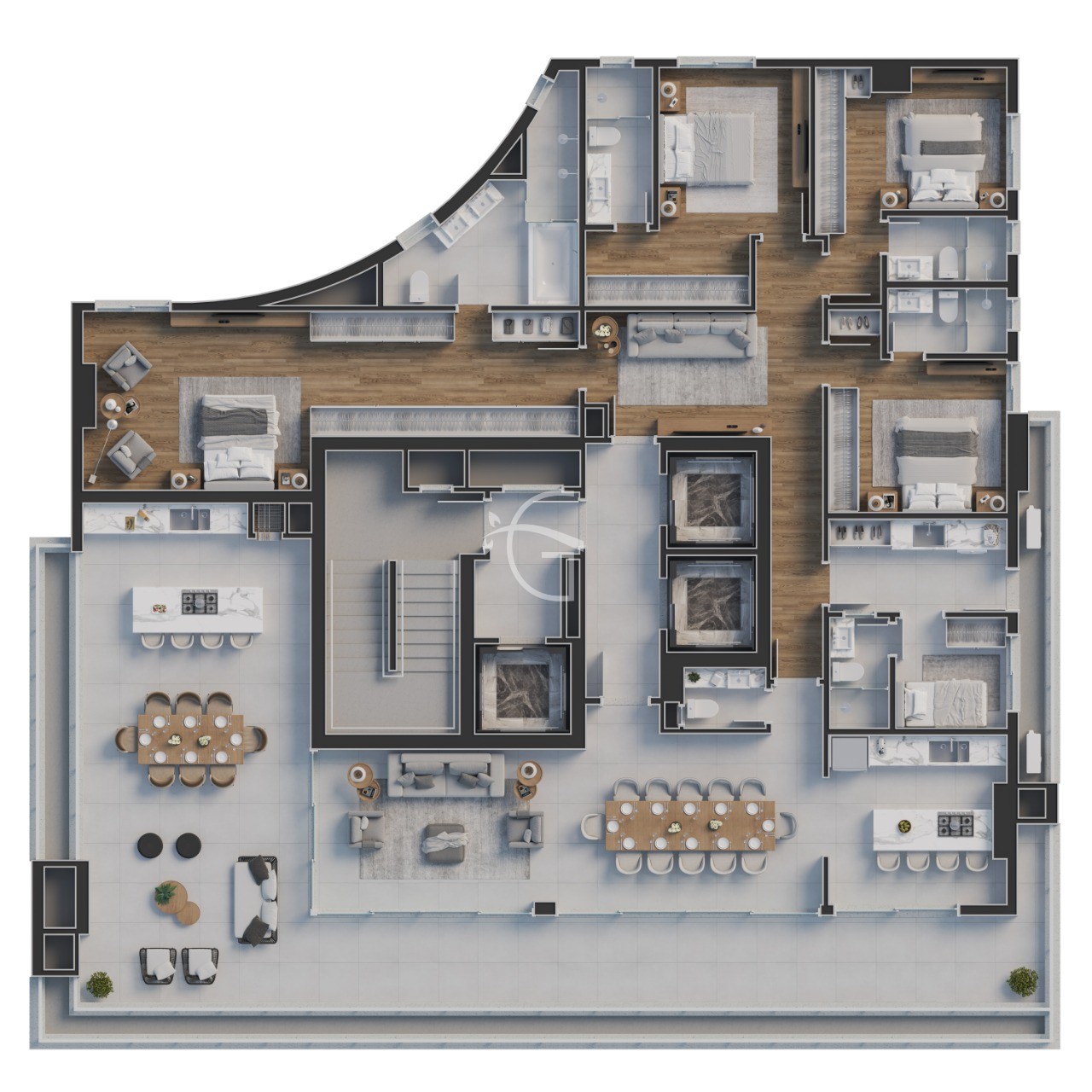 Apartamento à venda com 3 quartos, 139m² - Foto 32