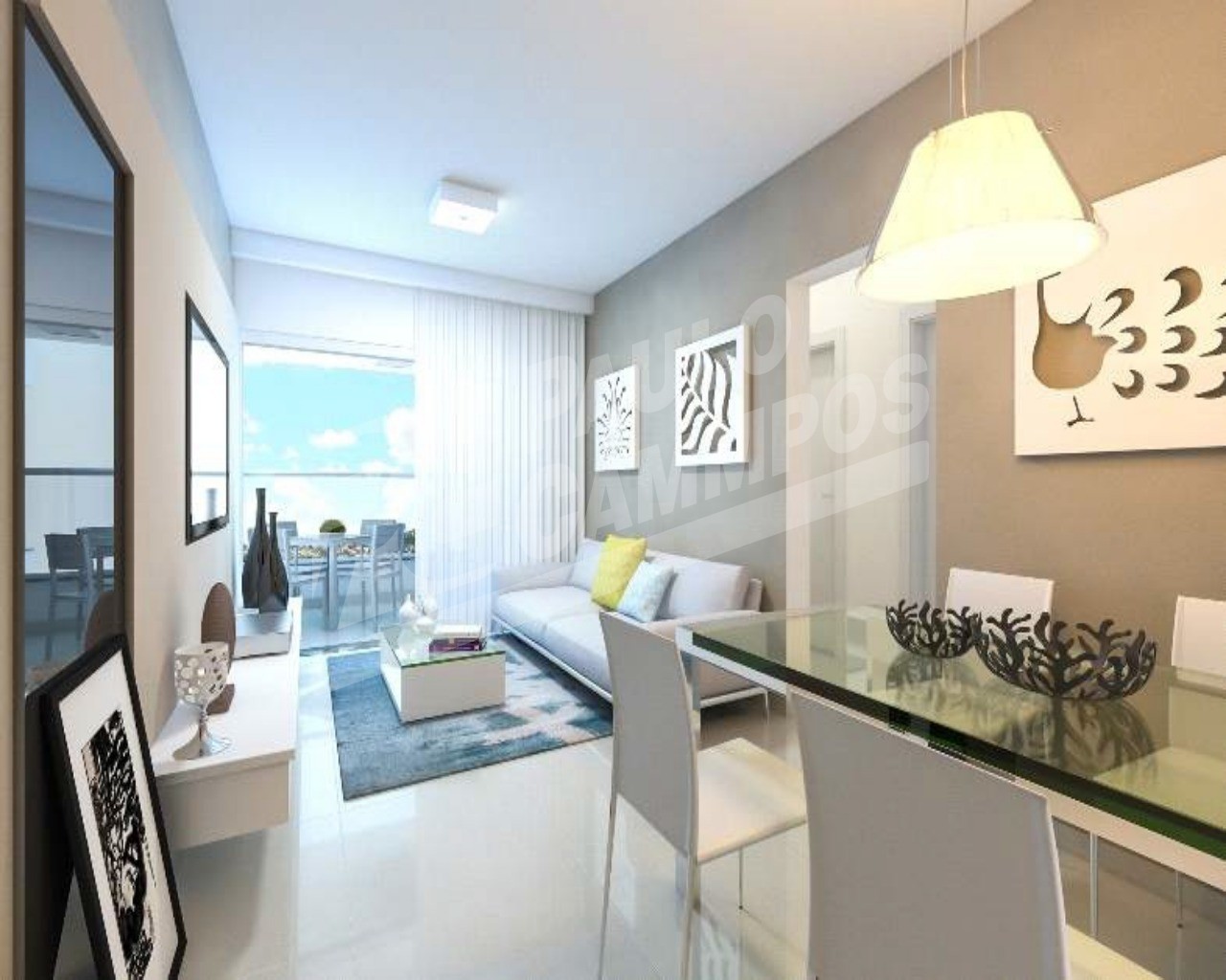 Apartamento à venda com 2 quartos, 72m² - Foto 1