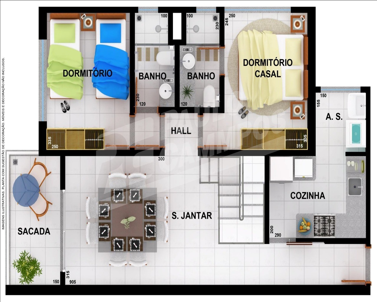 Cobertura à venda com 2 quartos, 135m² - Foto 7