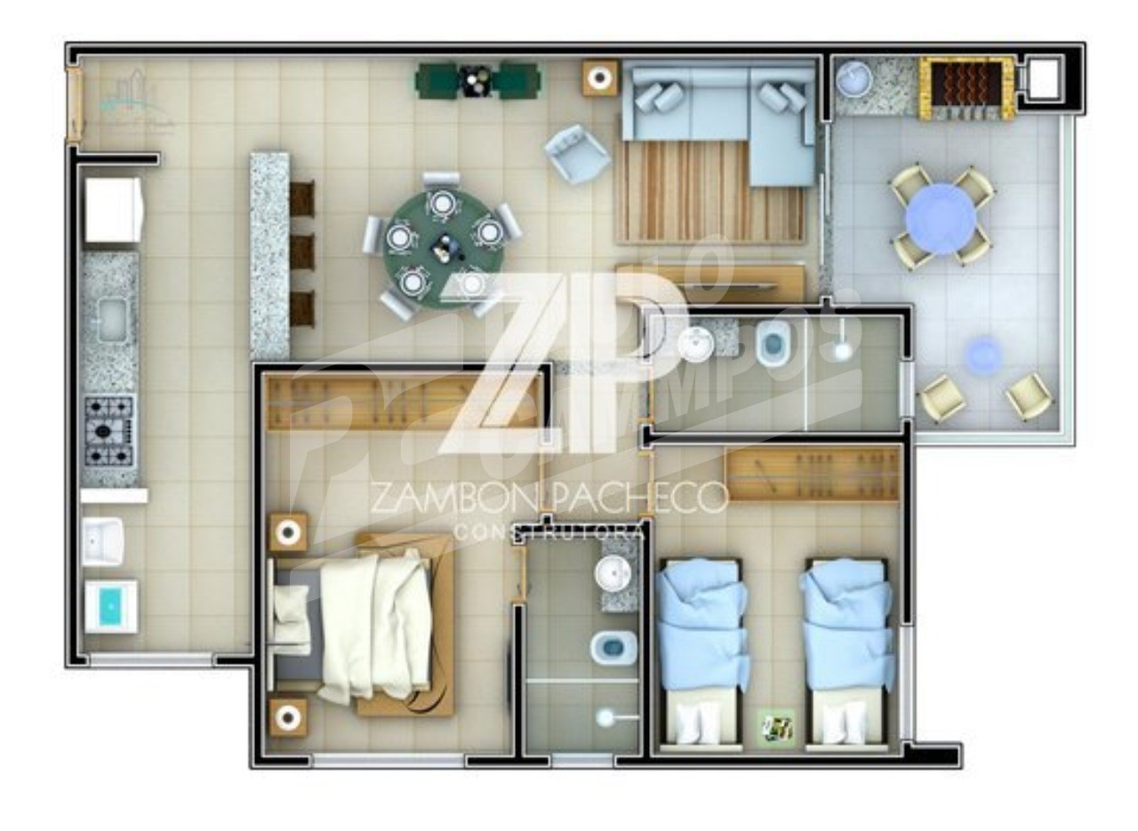 Apartamento à venda com 2 quartos, 73m² - Foto 7