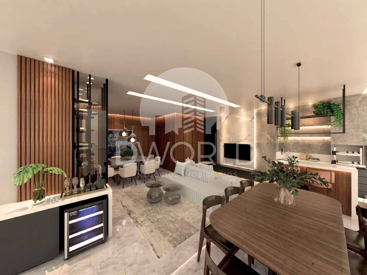 Apartamento à venda com 3 quartos, 141m² - Foto 1