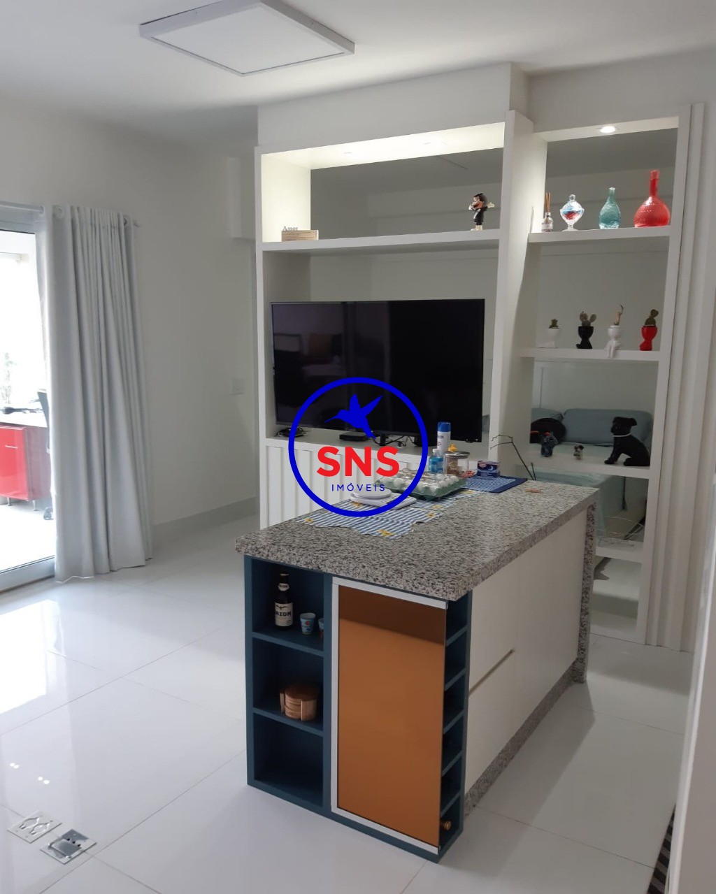 Apartamento à venda com 1 quarto, 54m² - Foto 1