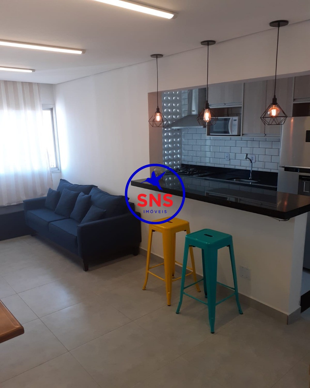 Apartamento à venda com 1 quarto, 46m² - Foto 1