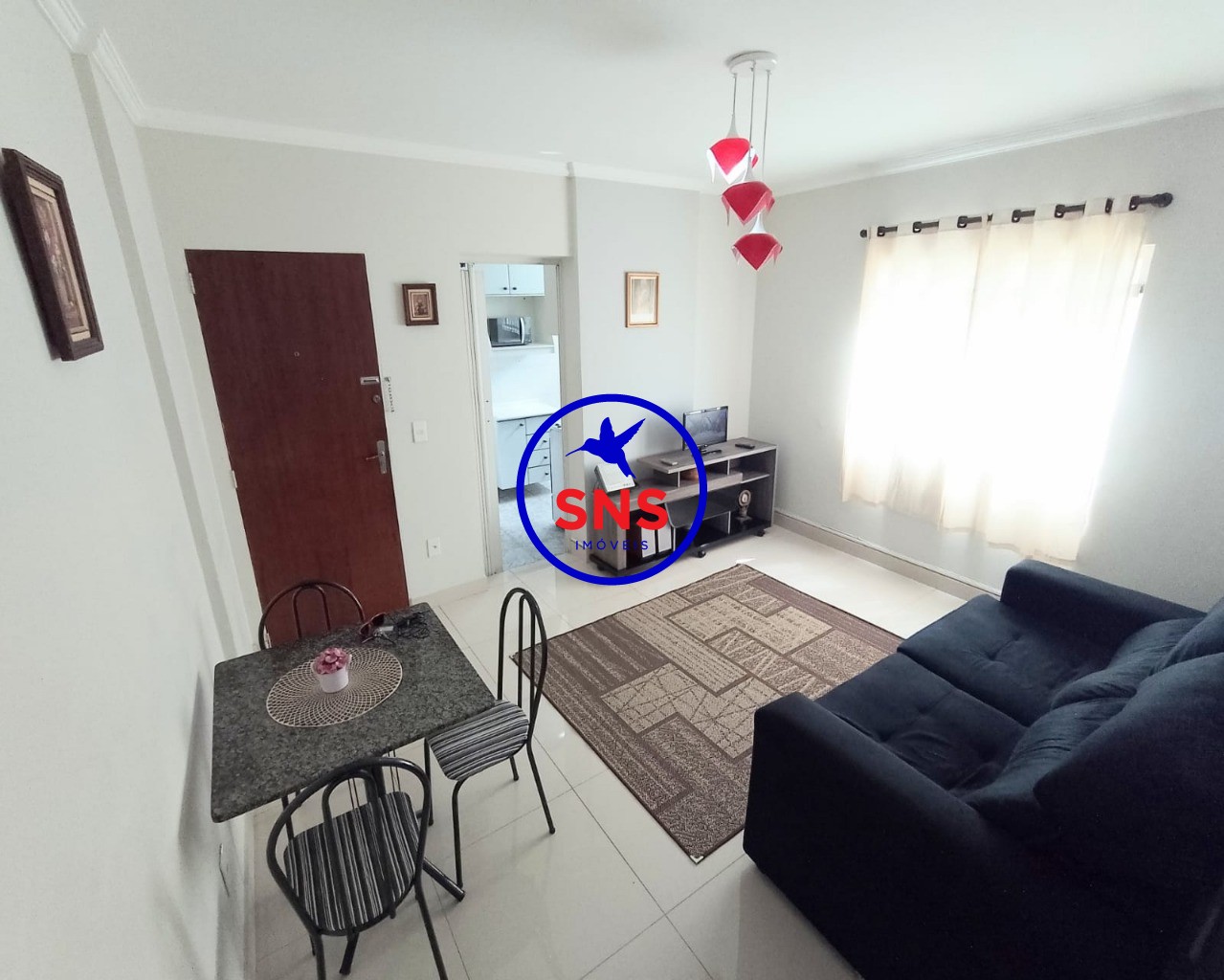 Apartamento à venda com 1 quarto, 58m² - Foto 1