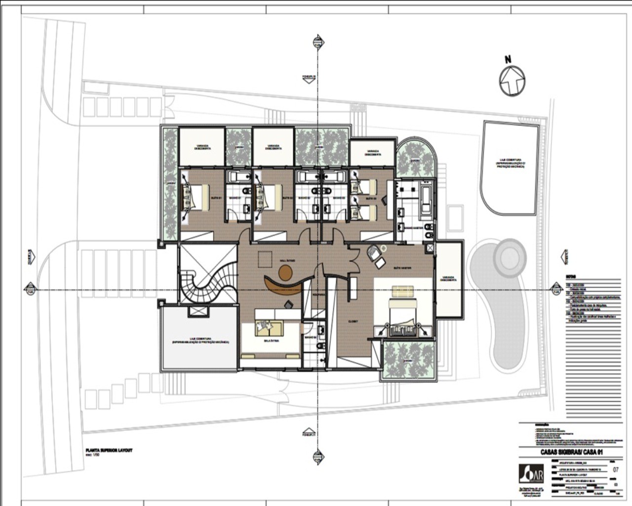 Casa para alugar com 5 quartos, 552m² - Foto 9