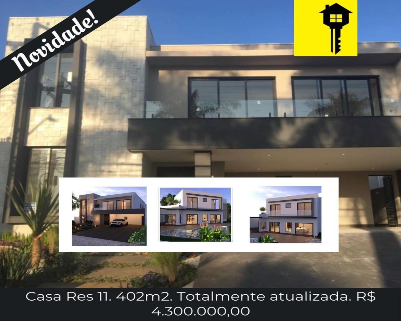 Casa de Condomínio à venda com 4 quartos, 402m² - Foto 8