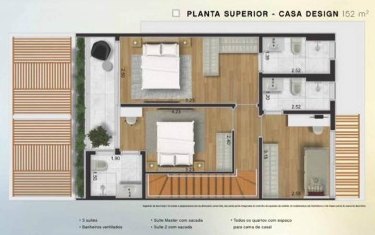 Casa à venda com 3 quartos, 152m² - Foto 4