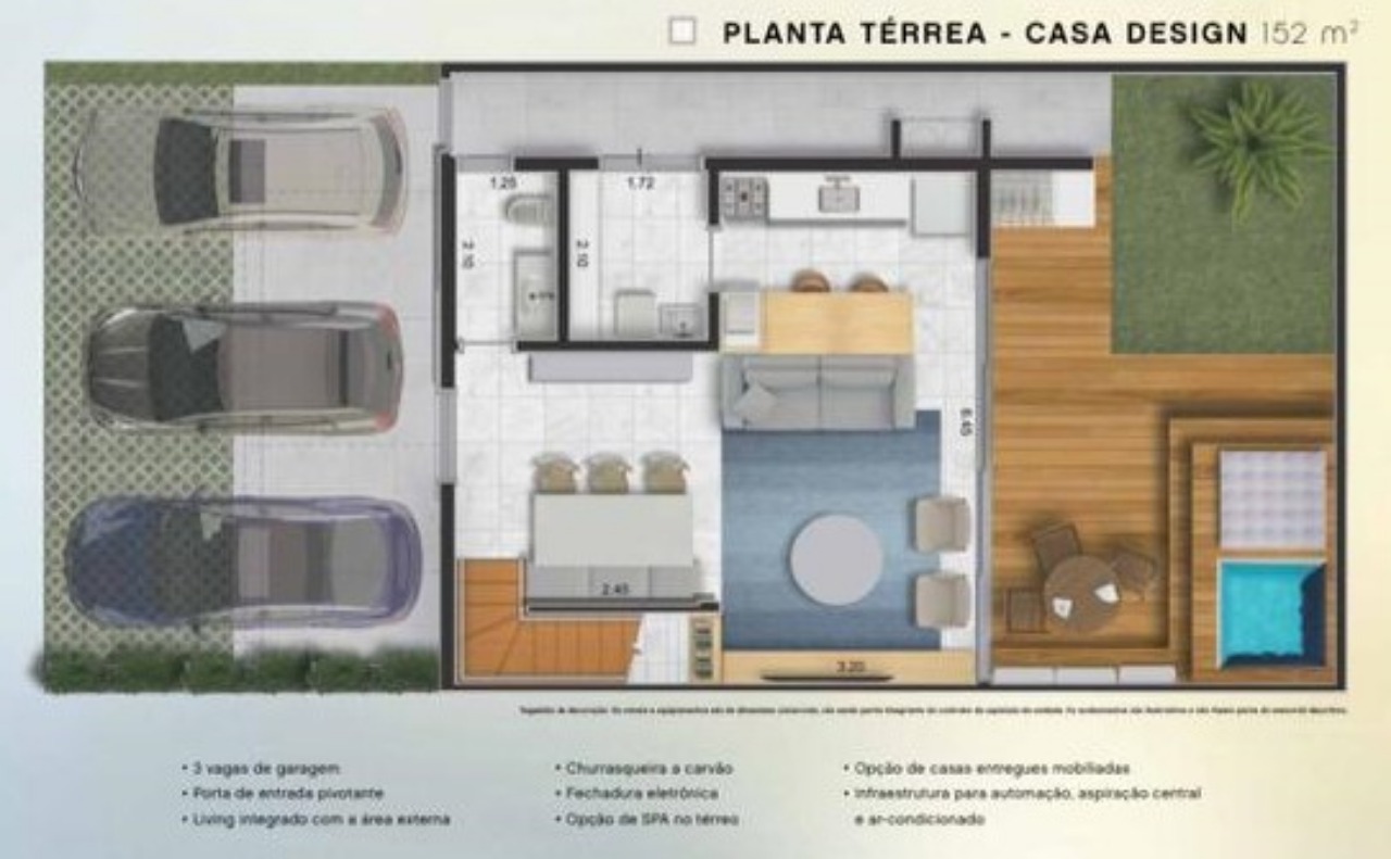 Casa à venda com 3 quartos, 152m² - Foto 3