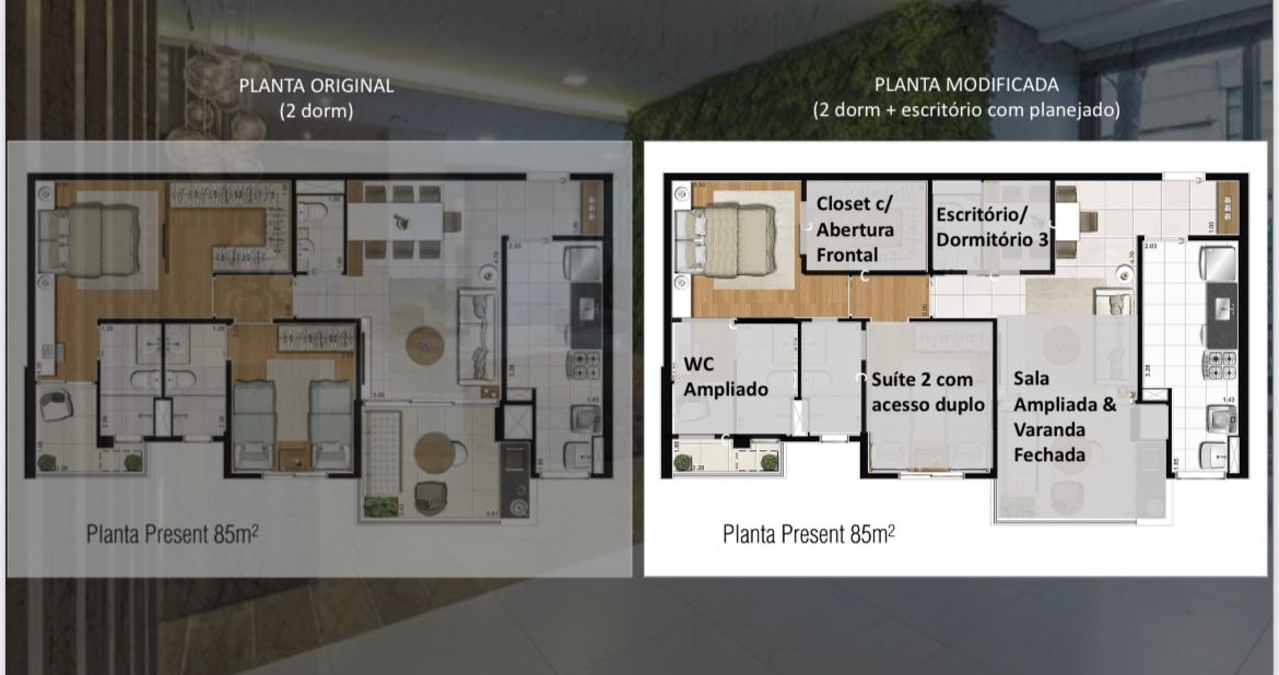 Apartamento à venda com 2 quartos, 85m² - Foto 21