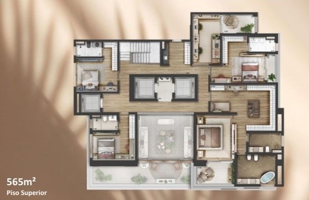 Apartamento à venda com 4 quartos, 420m² - Foto 6