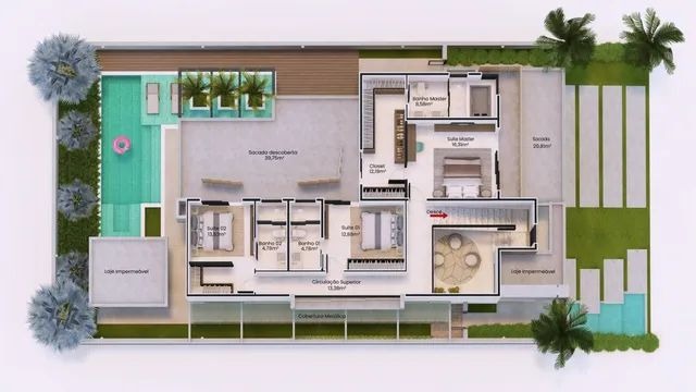 Casa de Condomínio à venda com 4 quartos, 350m² - Foto 8