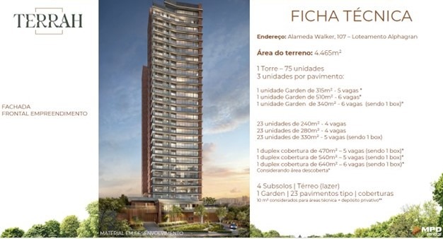 Apartamento à venda com 3 quartos, 280m² - Foto 4