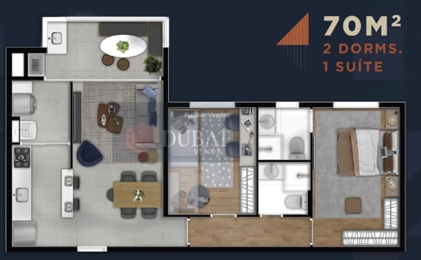 Apartamento à venda com 2 quartos, 70m² - Foto 25