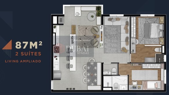 Apartamento à venda com 3 quartos, 86m² - Foto 25