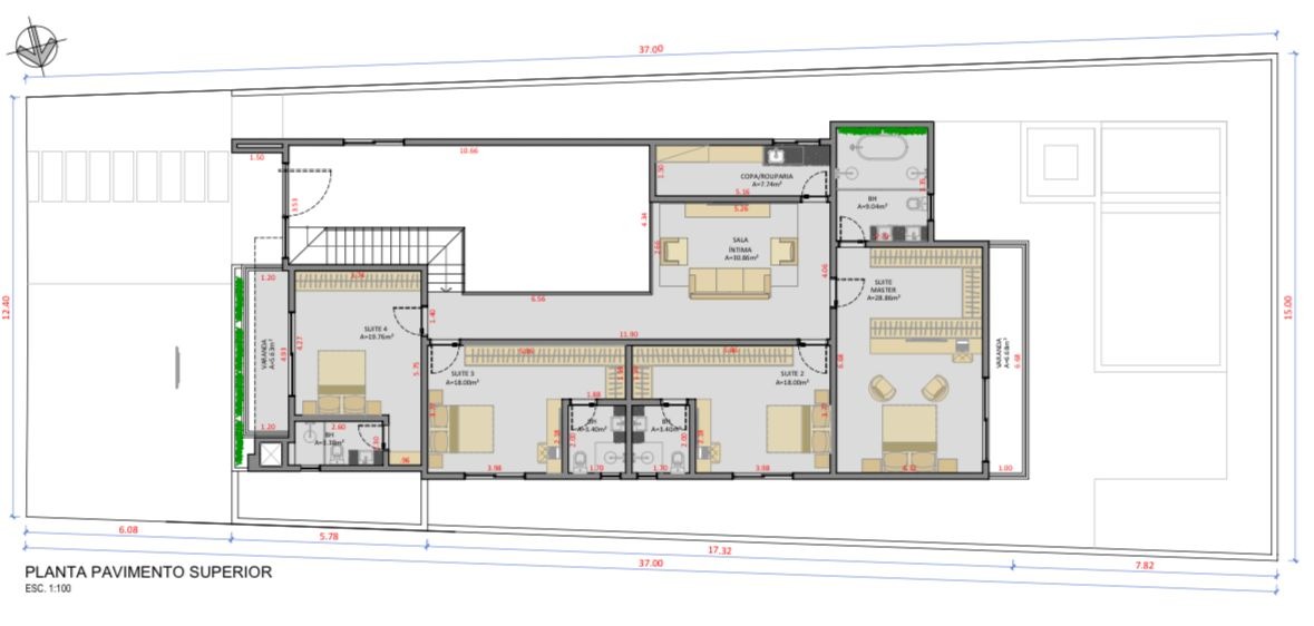 Casa à venda com 5 quartos, 434m² - Foto 10