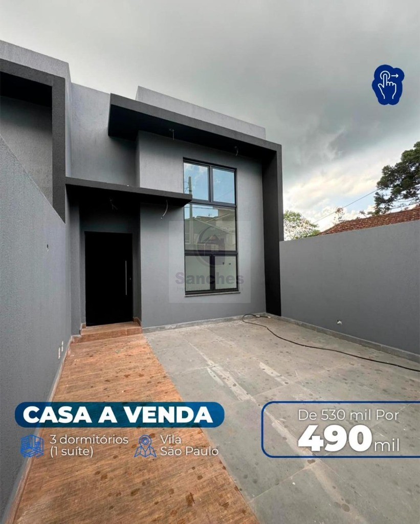 Sobrado à venda com 3 quartos, 78m² - Foto 1