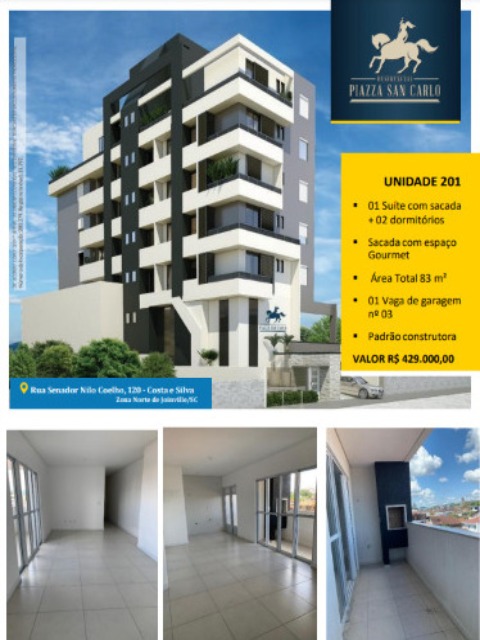 Apartamento à venda com 2 quartos, 83m² - Foto 1