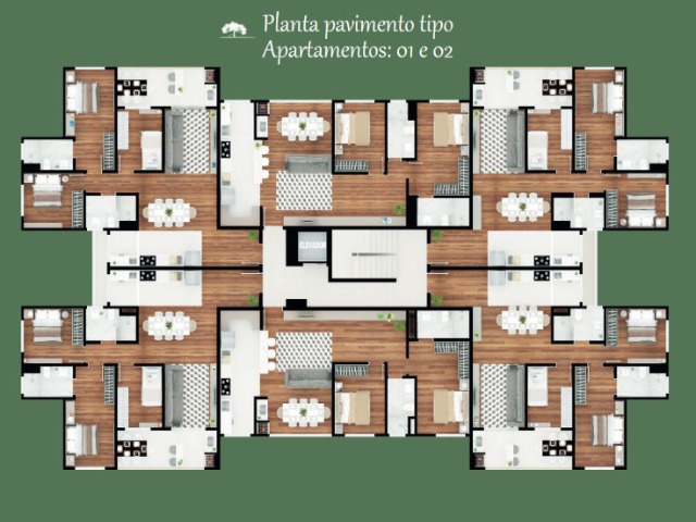 Apartamento à venda com 2 quartos, 128m² - Foto 7