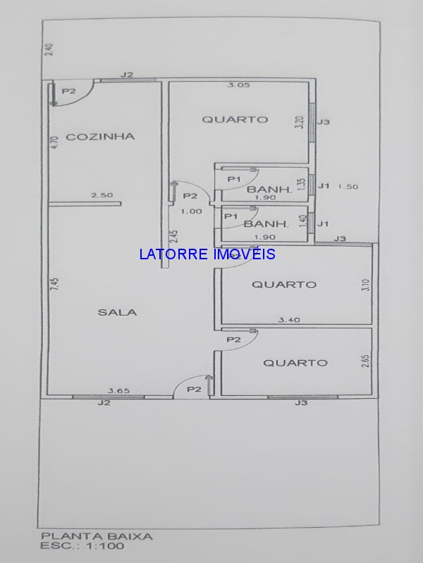 Casa à venda com 3 quartos, 150m² - Foto 2