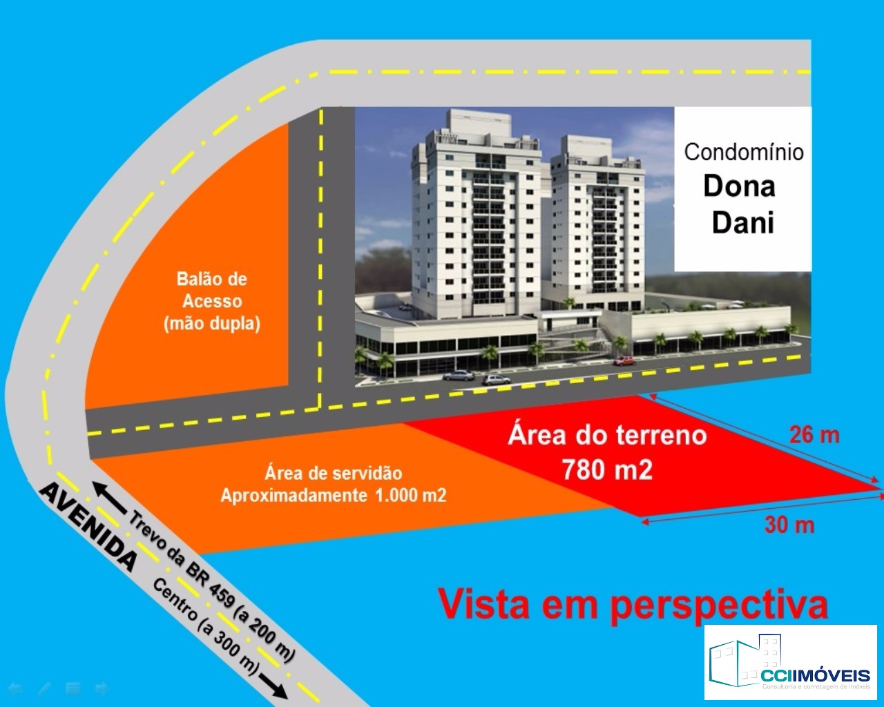 Terreno à venda, 780m² - Foto 1