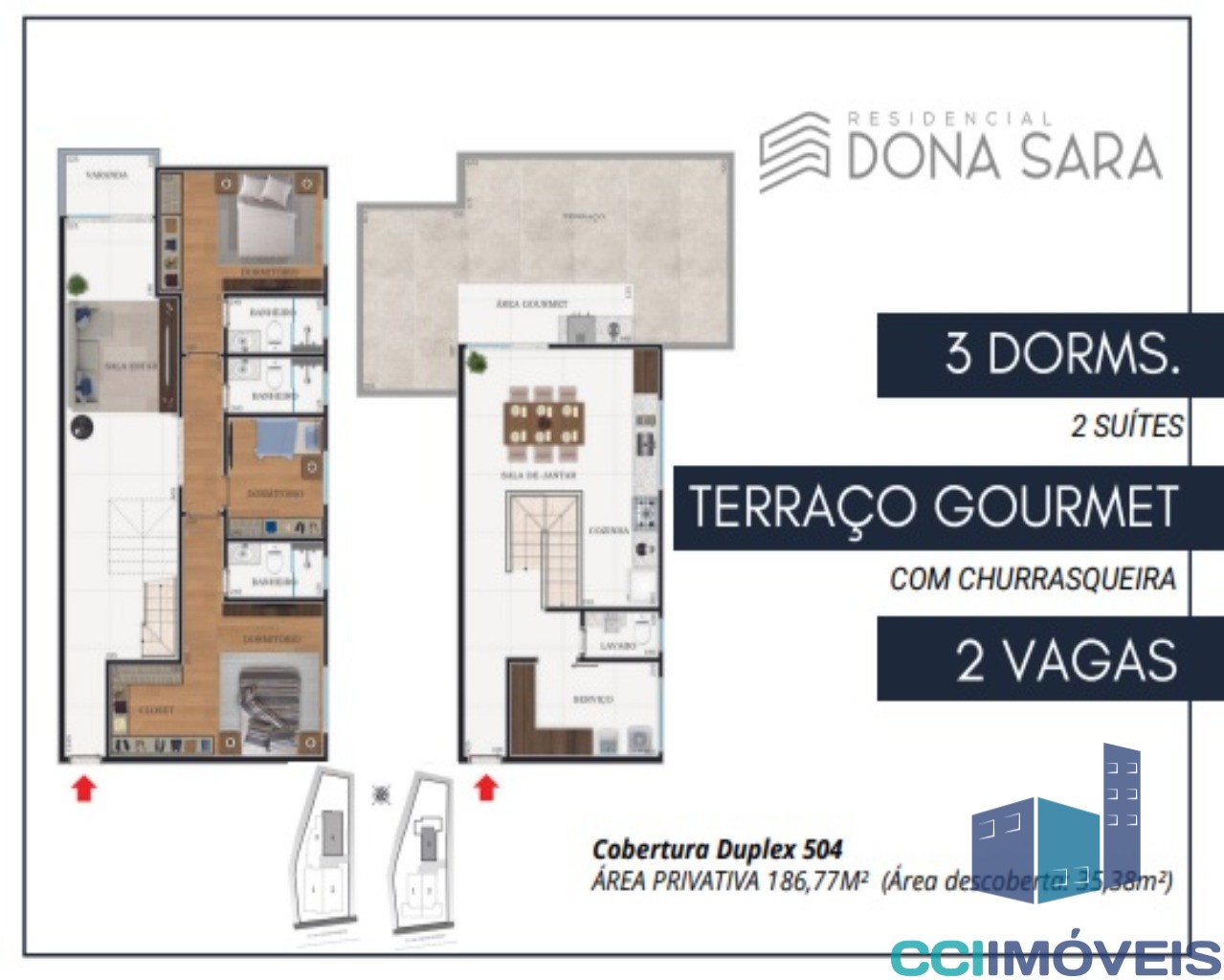 Apartamento à venda com 3 quartos, 95m² - Foto 4