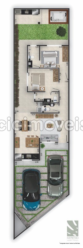 Casa à venda com 2 quartos, 69m² - Foto 2