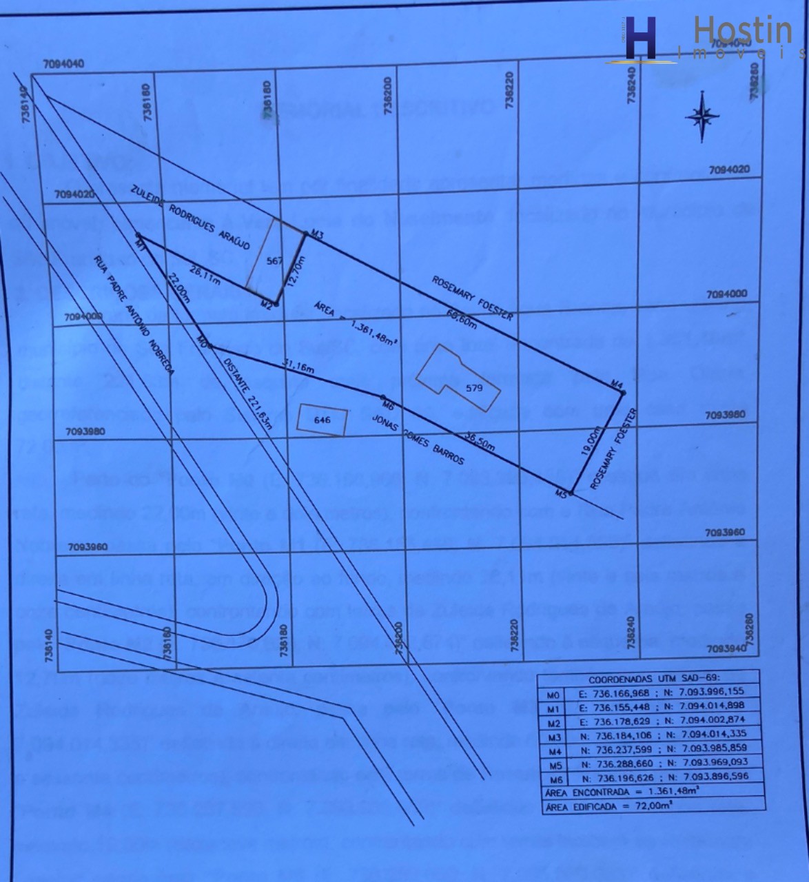 Terreno à venda, 1361m² - Foto 2