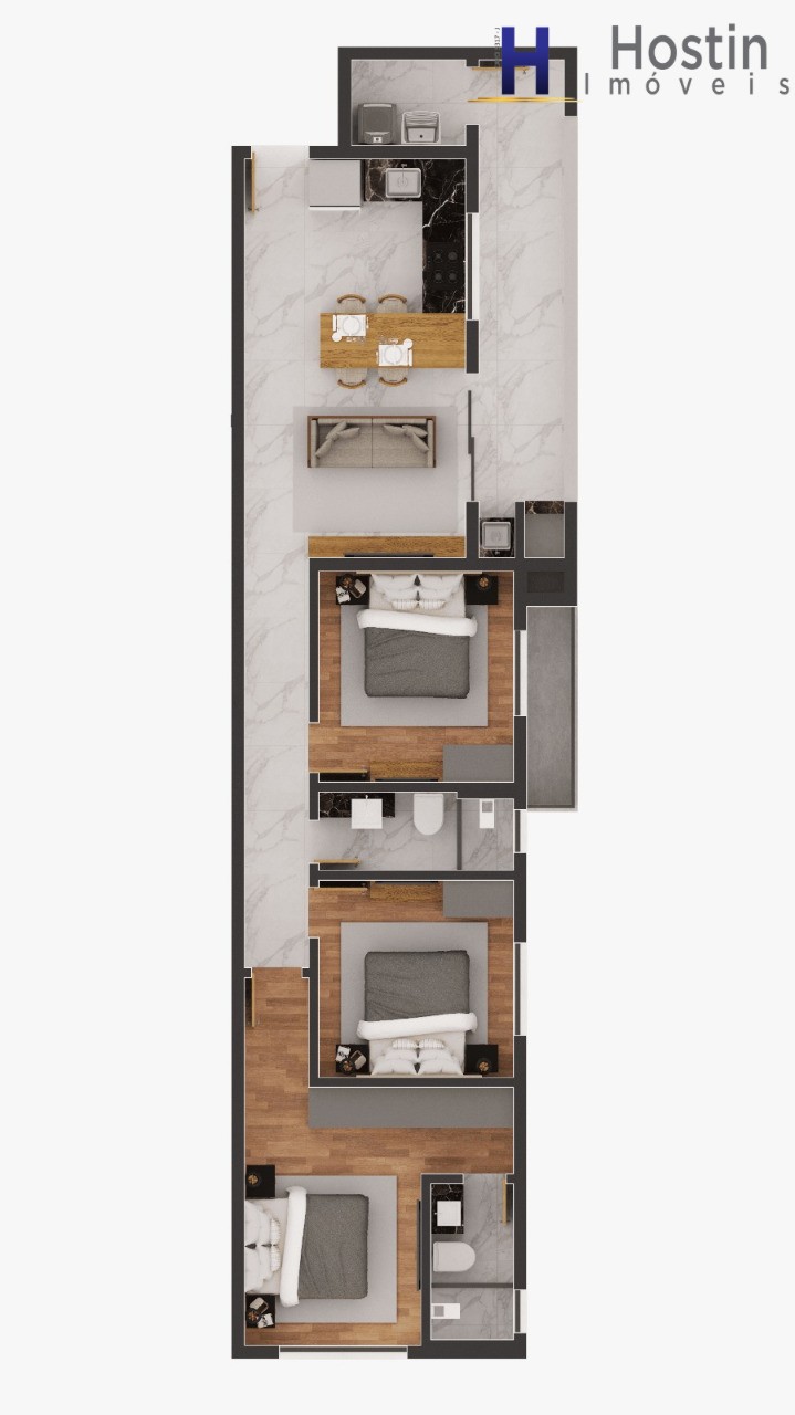 Apartamento, 2 quartos, 58 m² - Foto 5