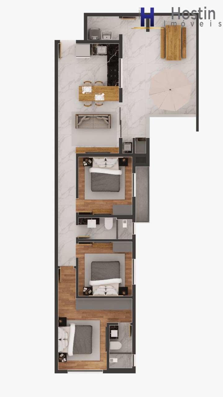 Apartamento, 2 quartos, 58 m² - Foto 6