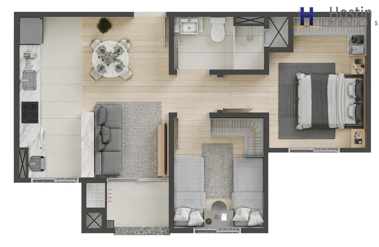 Apartamento, 2 quartos, 47 m² - Foto 20