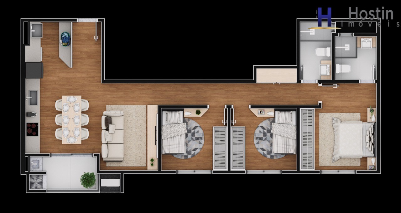 Apartamento, 3 quartos, 78 m² - Foto 12