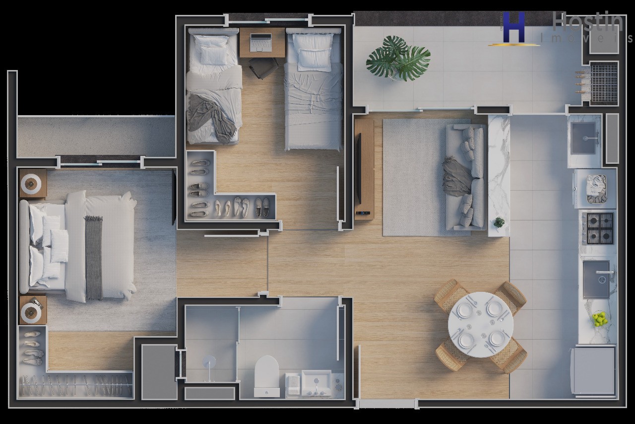 Apartamento, 2 quartos, 52 m² - Foto 25