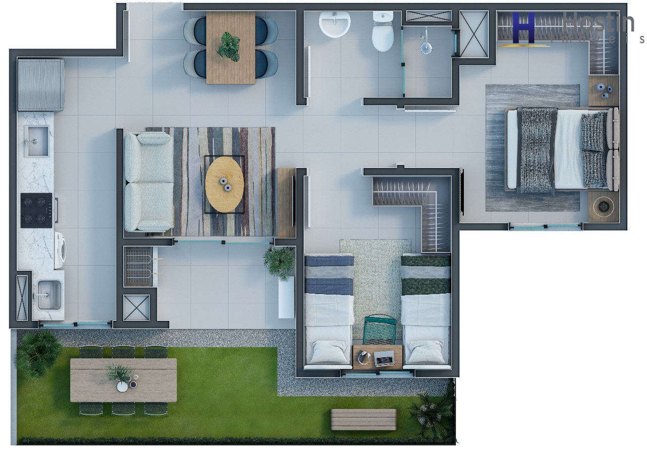 Apartamento, 2 quartos, 50 m² - Foto 16