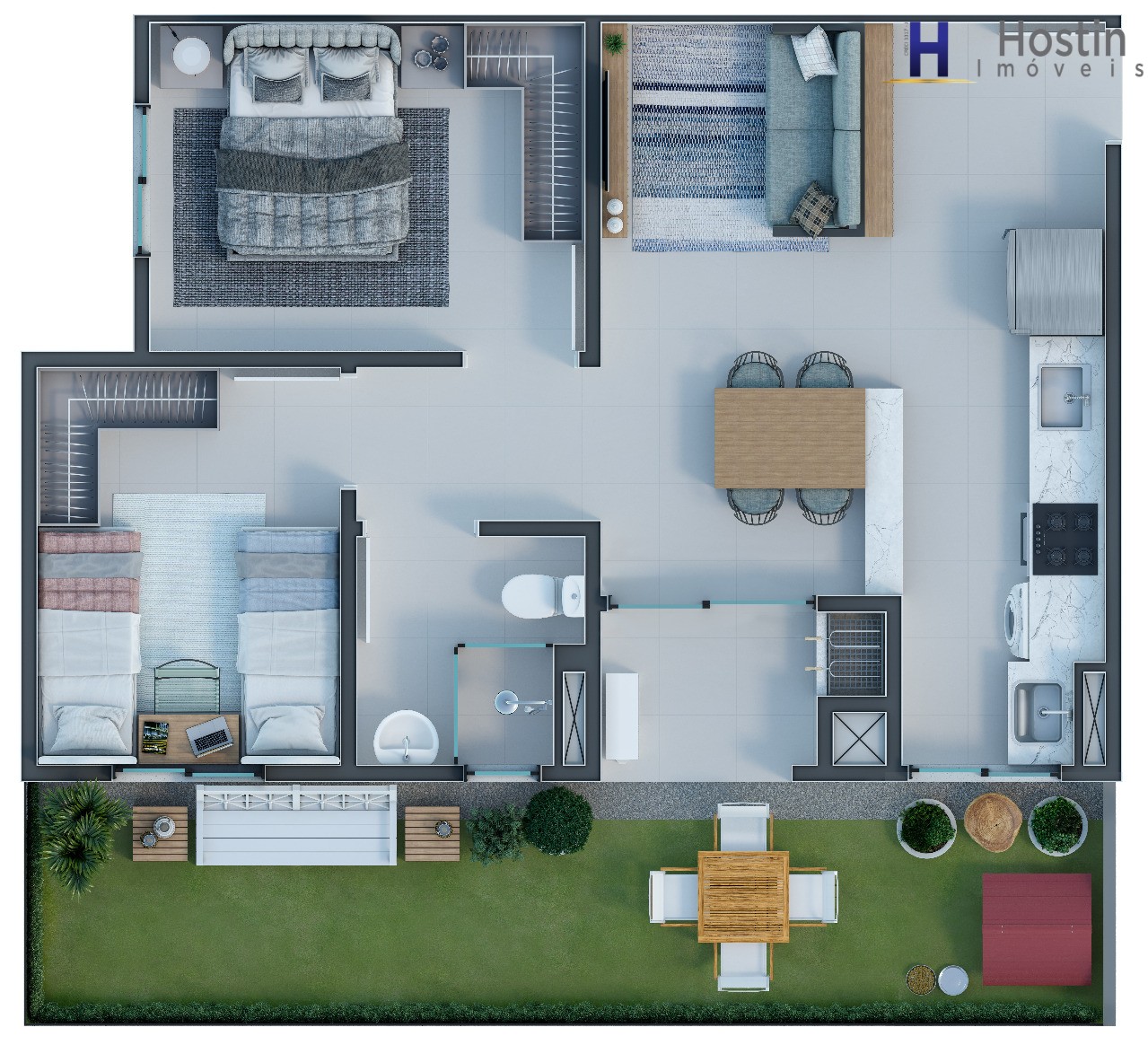 Apartamento, 2 quartos, 50 m² - Foto 15