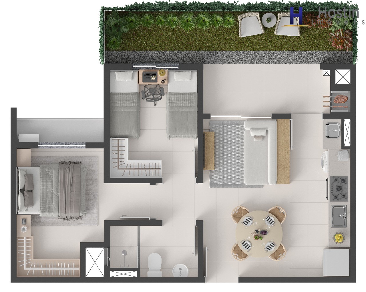 Apartamento, 2 quartos, 51 m² - Foto 34