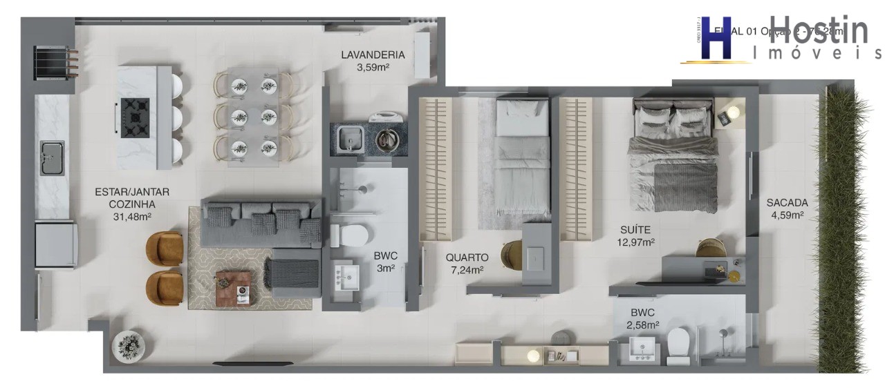 Apartamento, 2 quartos, 112 m² - Foto 39
