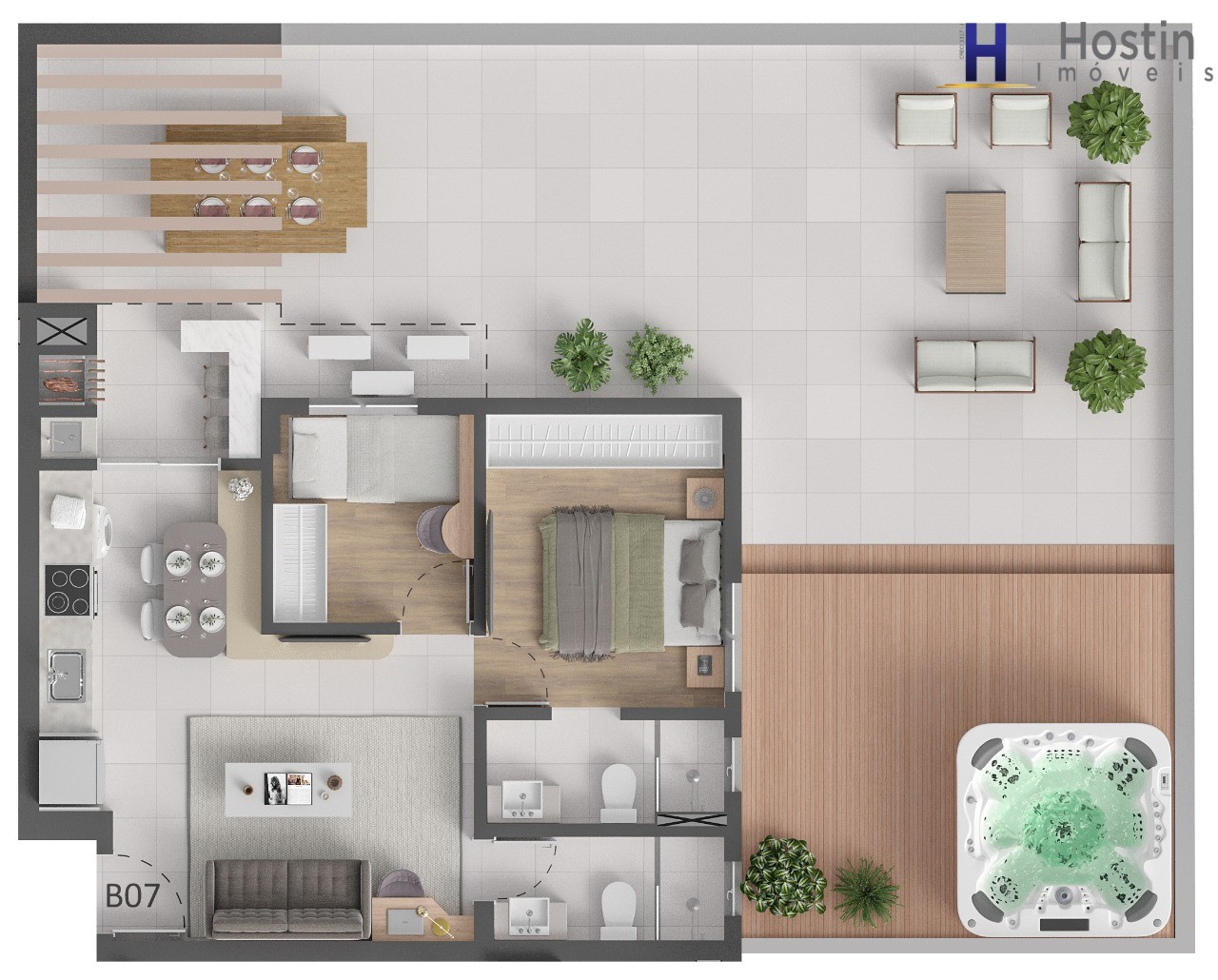 Apartamento, 2 quartos, 51 m² - Foto 54