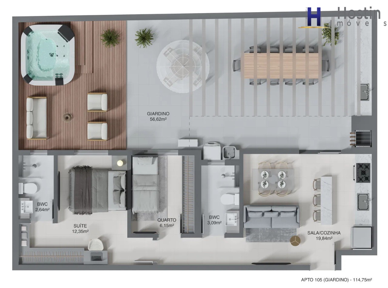 Apartamento, 2 quartos, 112 m² - Foto 18