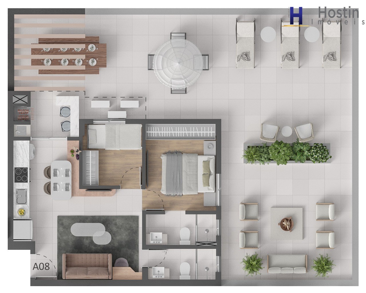 Apartamento, 2 quartos, 51 m² - Foto 43