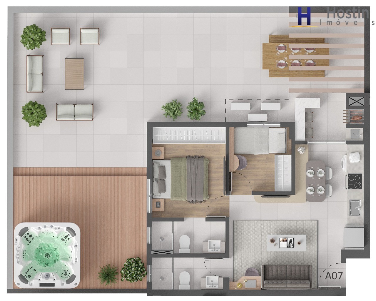 Apartamento, 2 quartos, 51 m² - Foto 42