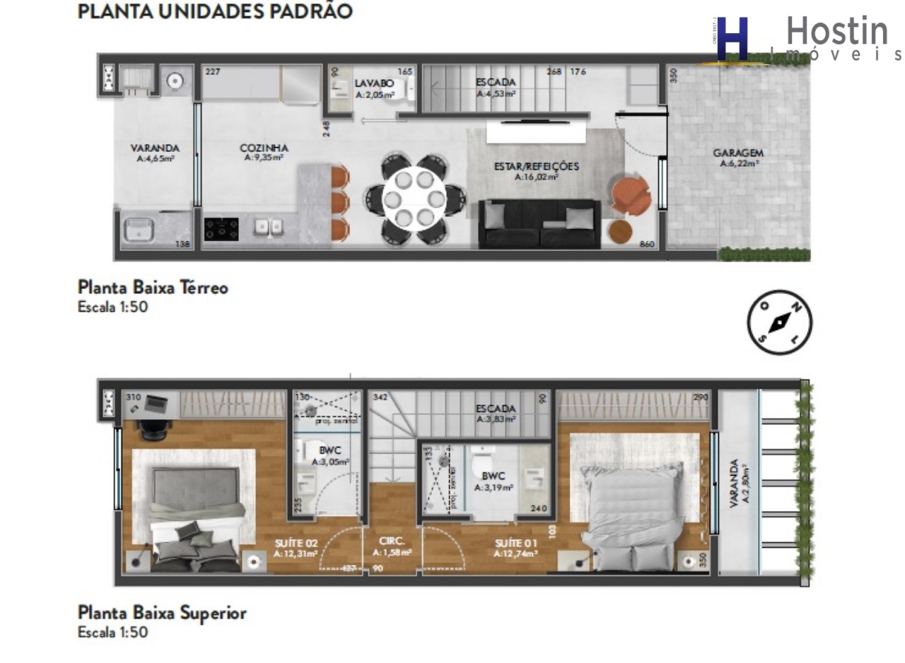 Sobrado, 2 quartos, 90 m² - Foto 25