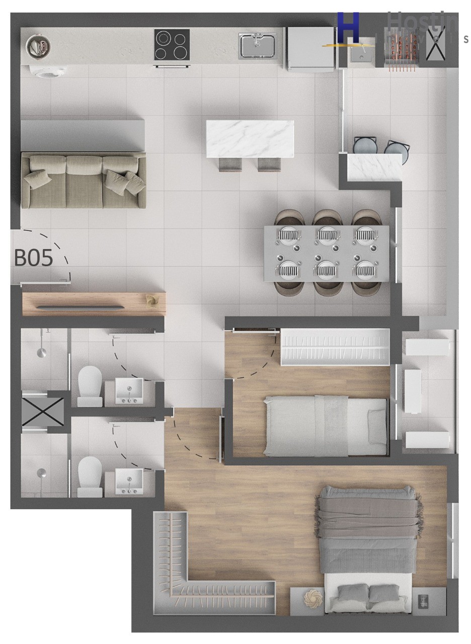 Apartamento, 2 quartos, 51 m² - Foto 48