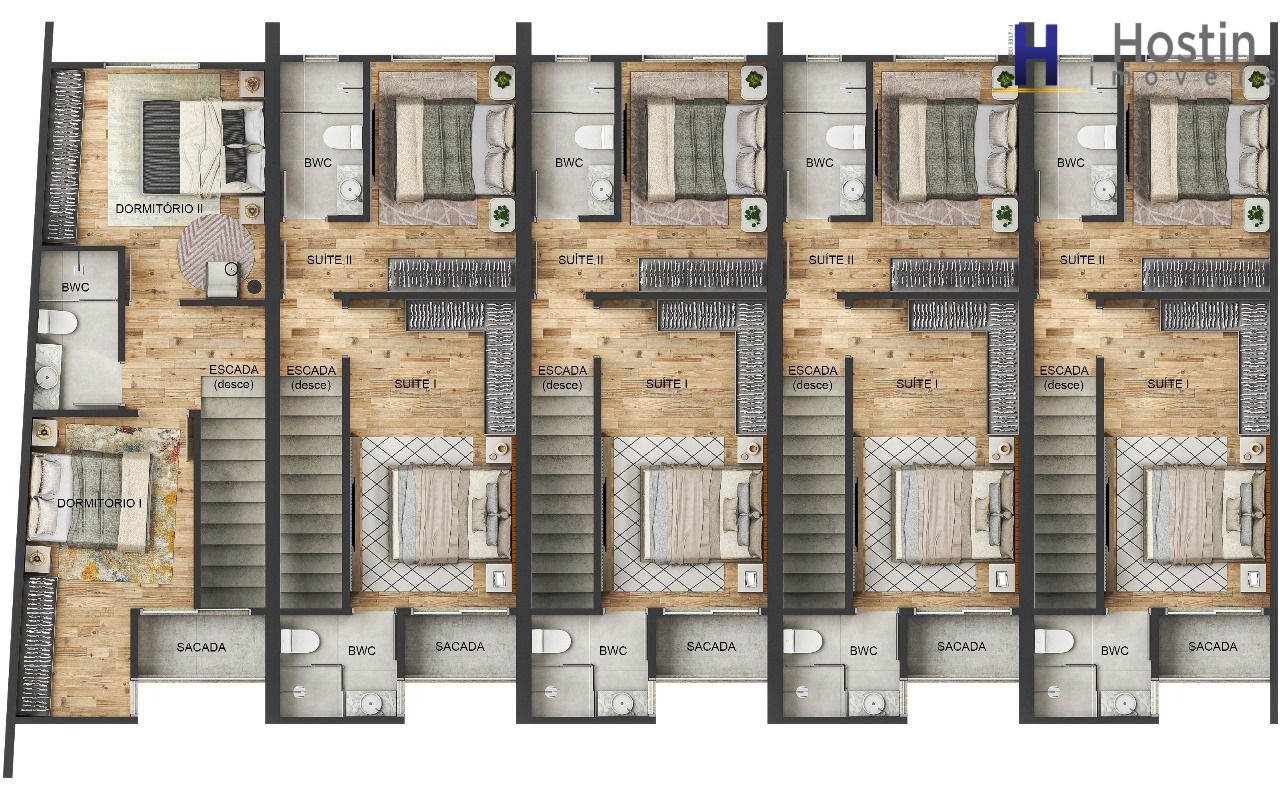 Sobrado, 2 quartos, 75 m² - Foto 11