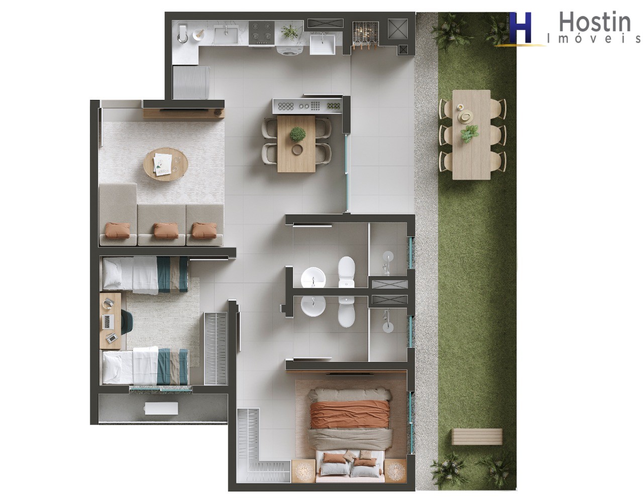 Apartamento, 2 quartos, 63 m² - Foto 29