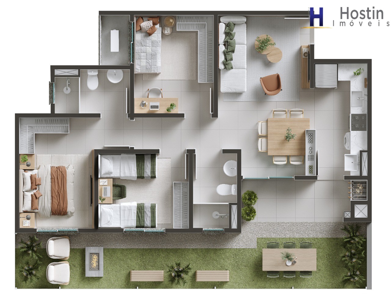 Apartamento, 2 quartos, 63 m² - Foto 27